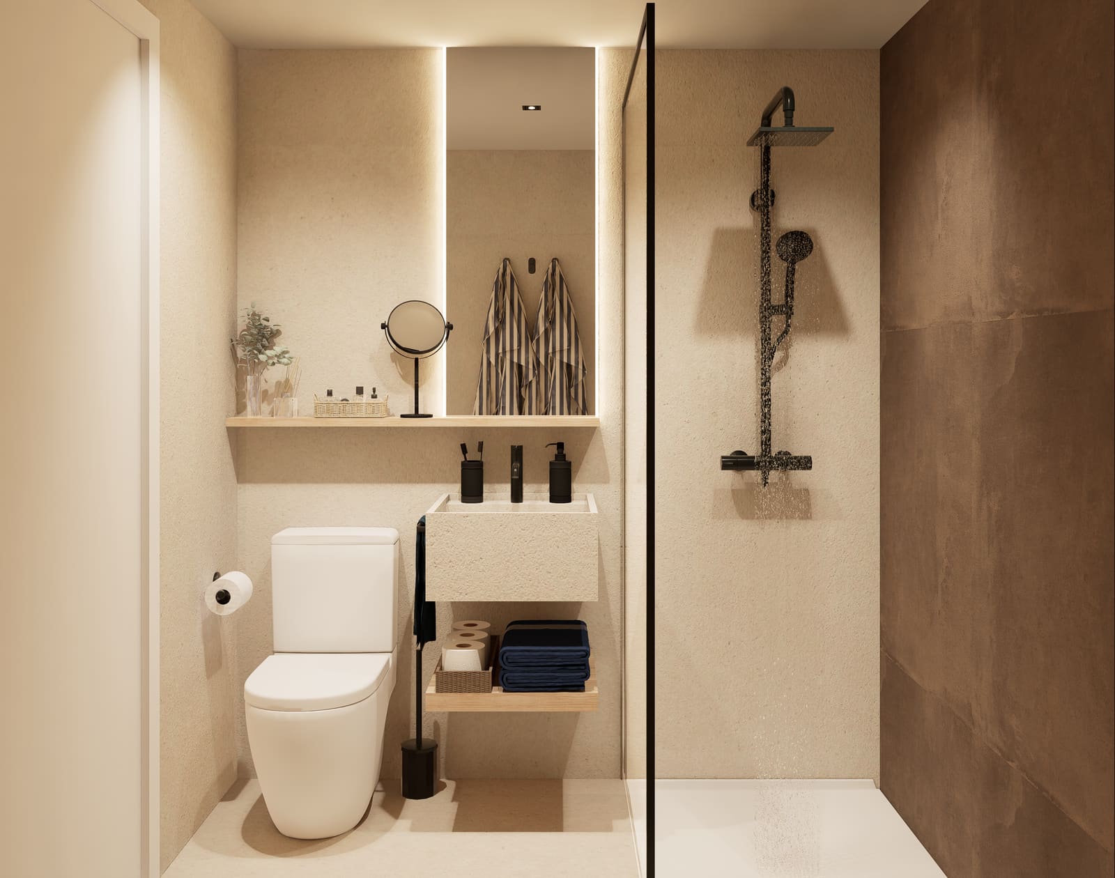 Baño de la habitación